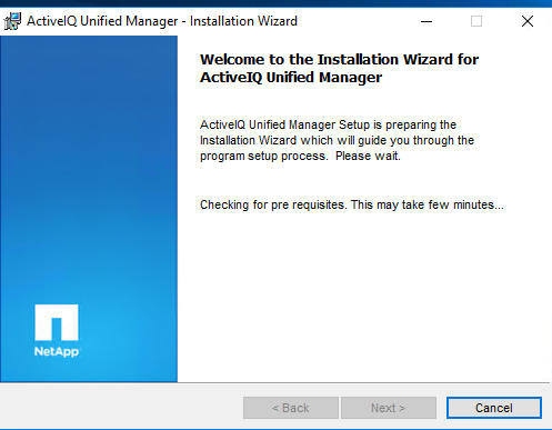 ActiveIQ Unified Manager upgrade