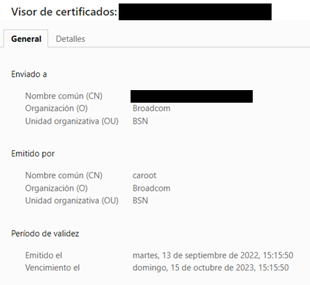 No data to display in SANnav Investigation Mode due to expired SSL Certificate