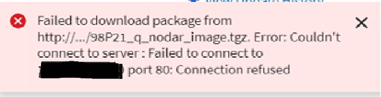 Connection refused error when uploading ONTAP image via CLI or System Manager using HTTP