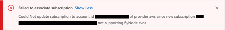 Unable to convert node-based BYOL license if another CVO has node-based PAYGO license