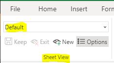 Cloud hosted Excel Spreadsheets